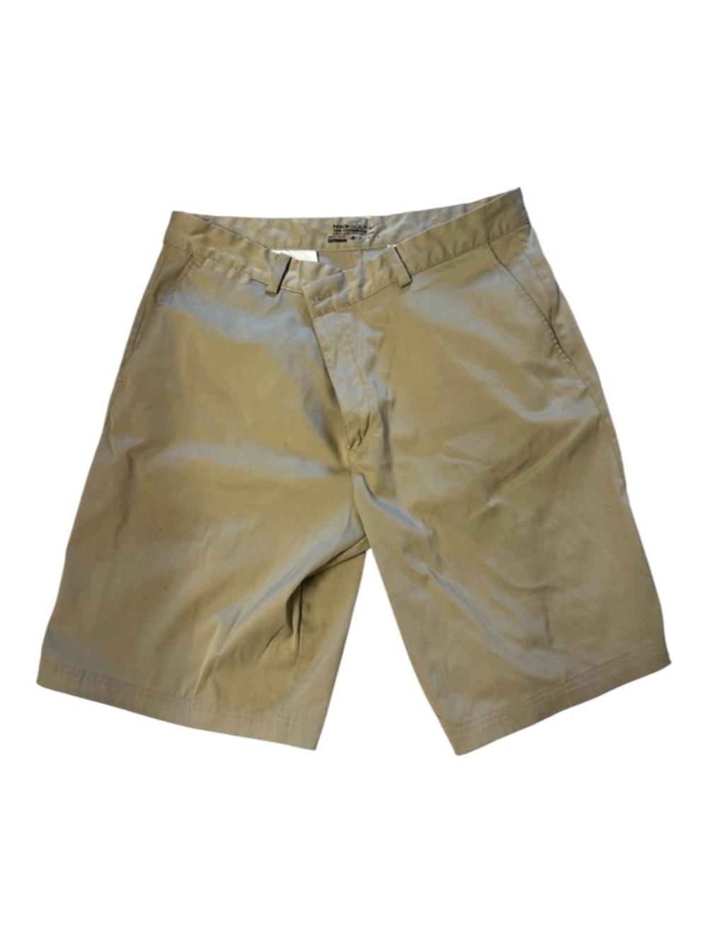 Tan Men's Nike Dry Fit Golf Shorts